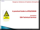 An overall look at ATEX/DSEAR to include Origins - Current legislation and implementation - Ignition sources - Area classification - ATEX equipment (electrical/non-electrical) - ATEX marking (categories & CE marking) - Training & information requirements and Duty of control